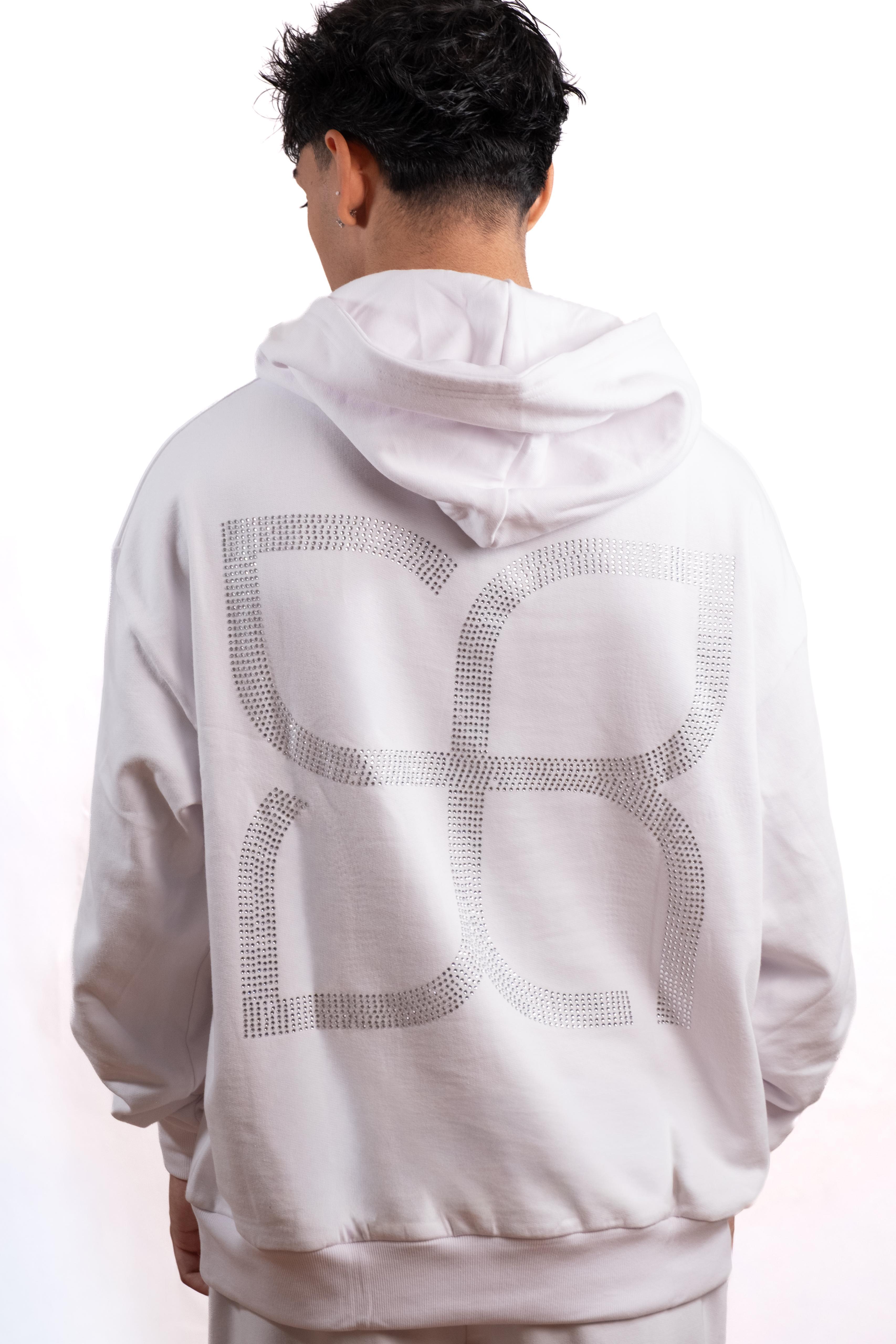 Hoodie icon crystal bianca