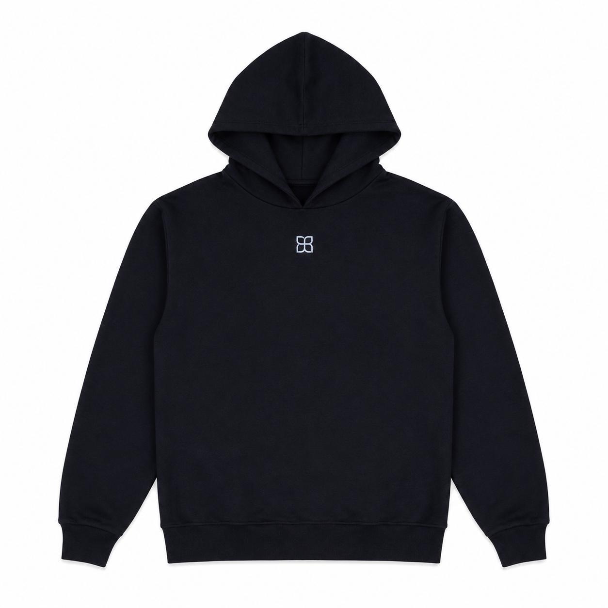 Hoodie icon crystal nera