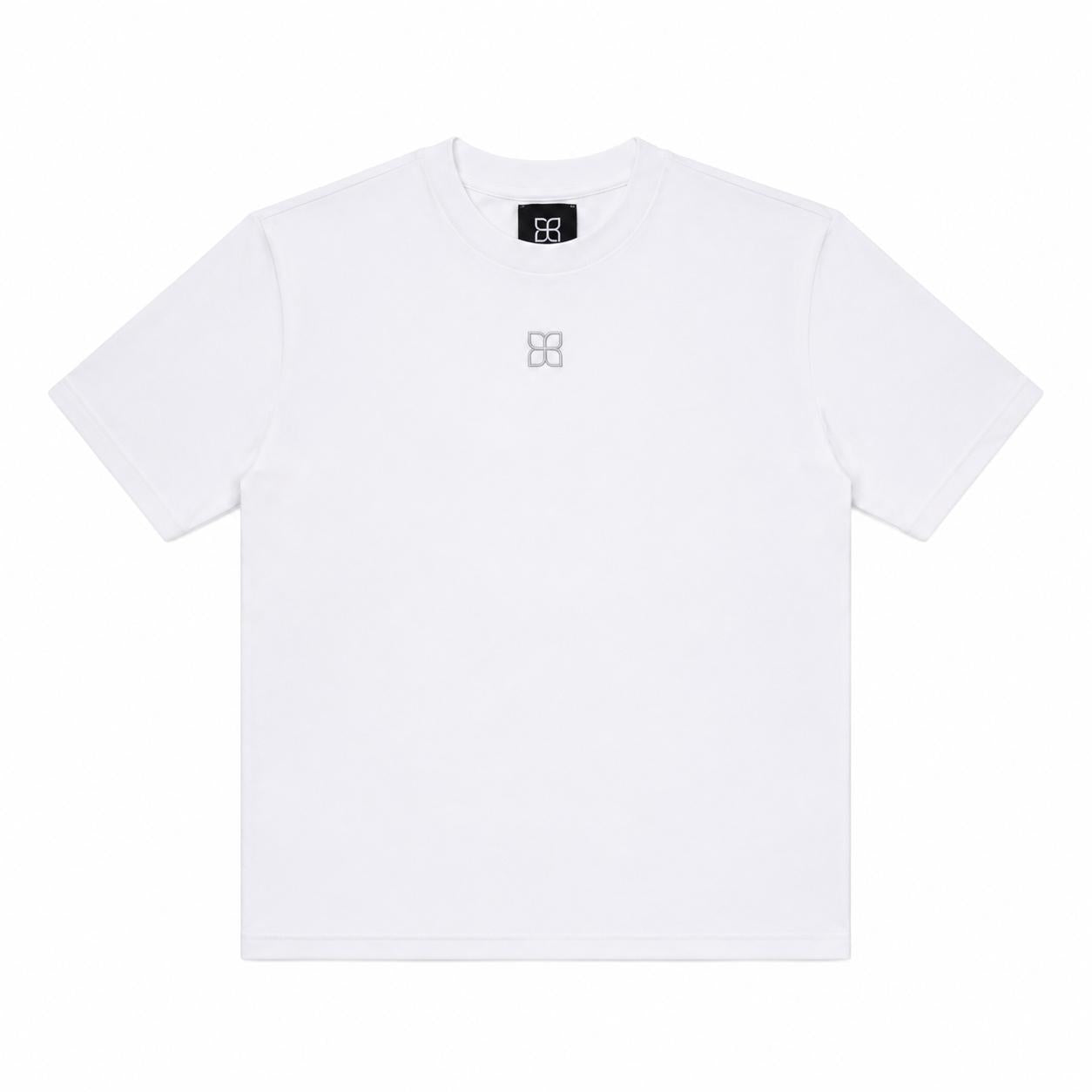 T-shirt icon crystal bianca