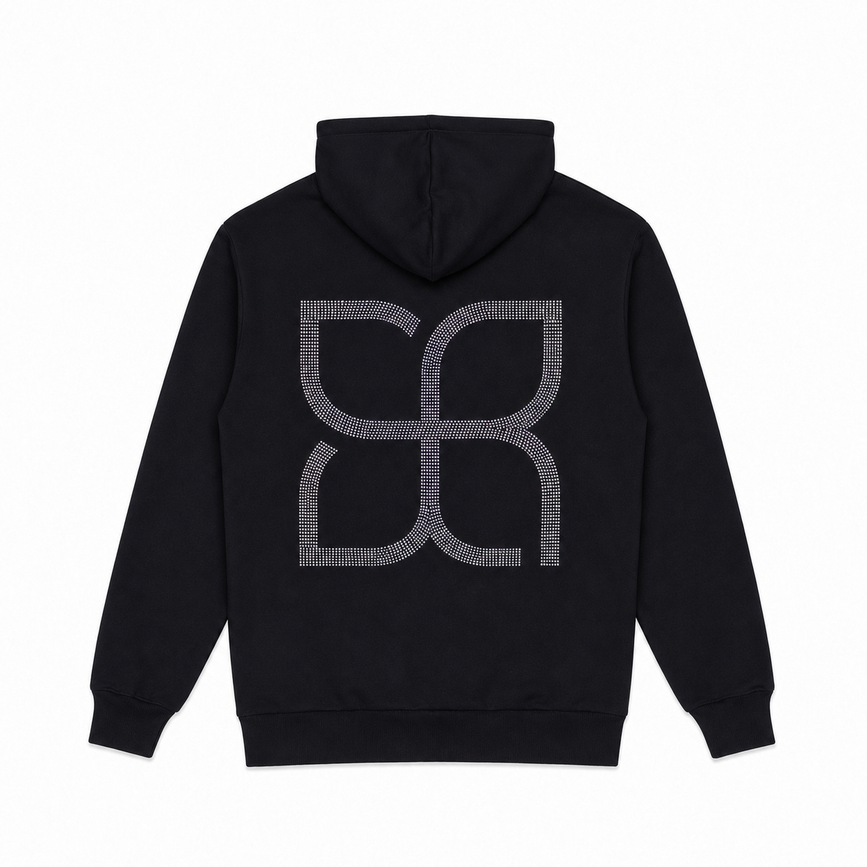 Hoodie icon crystal nera