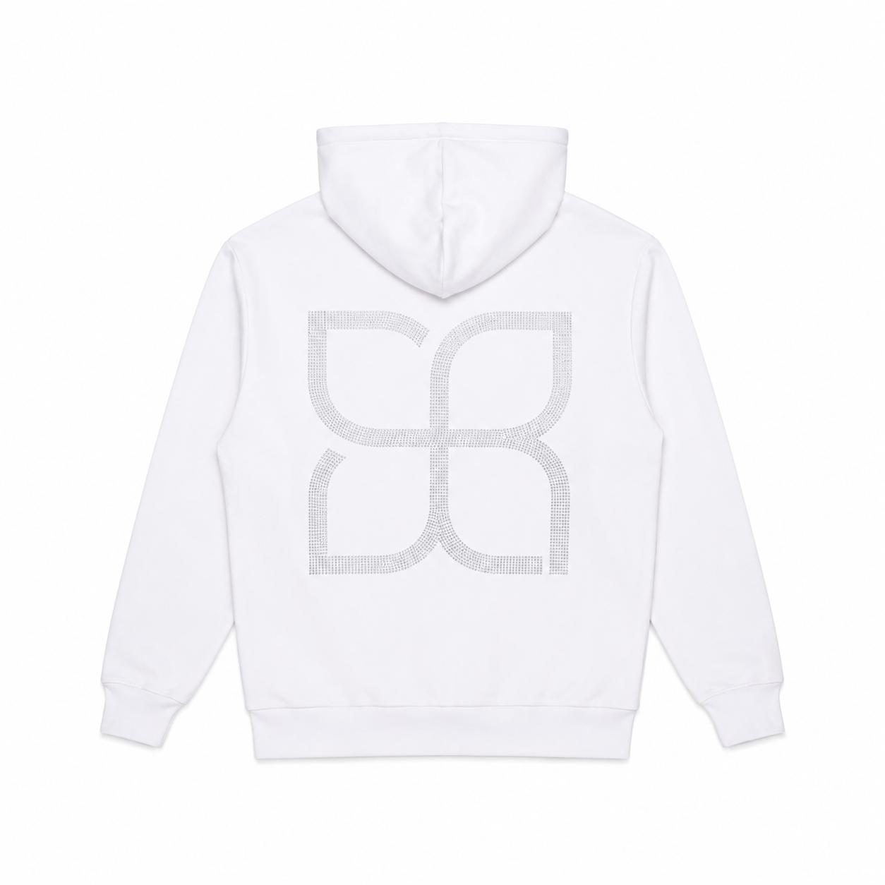 Hoodie icon crystal bianca