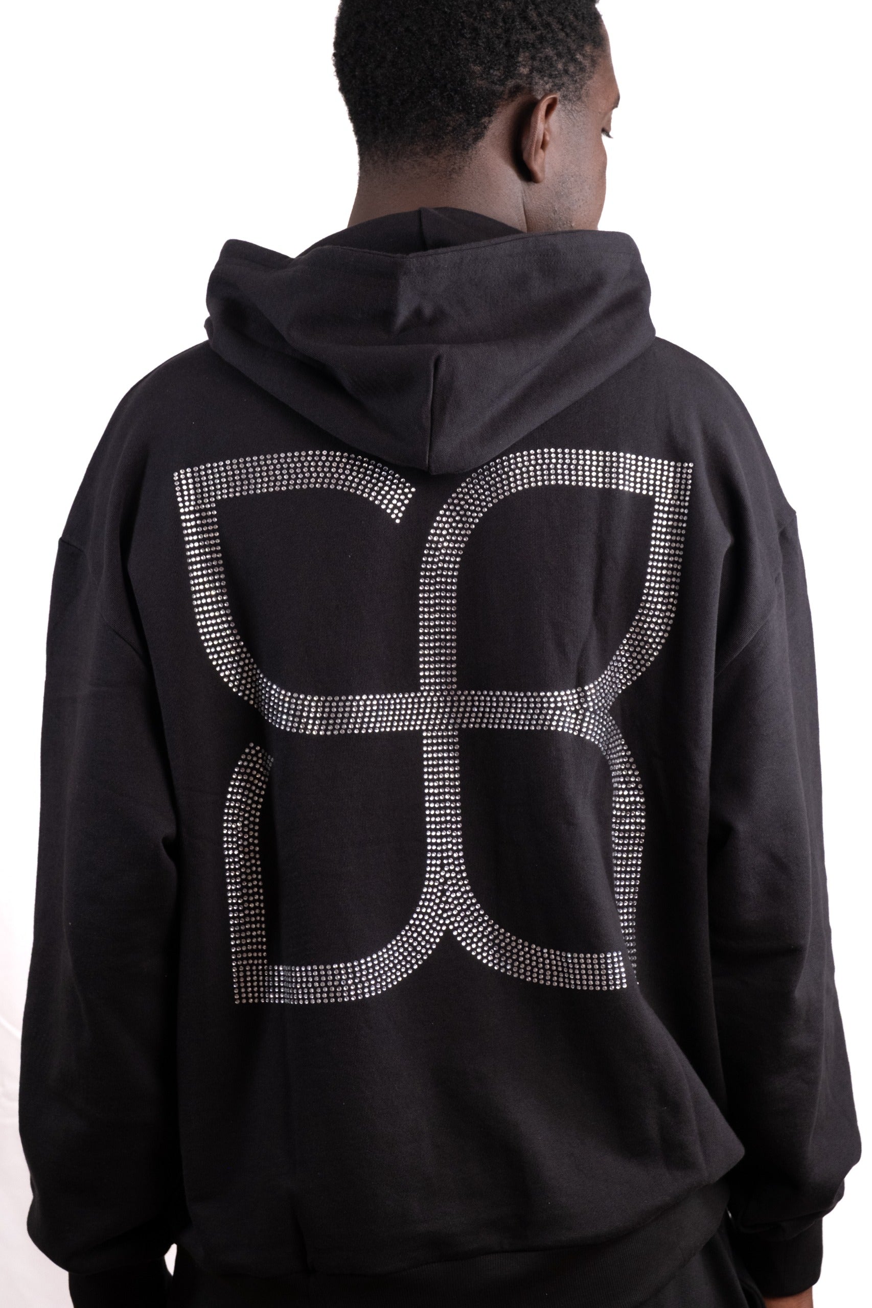 Hoodie icon crystal nera